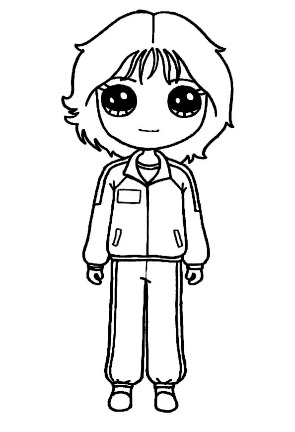 Squid Game Coloring Pages 23