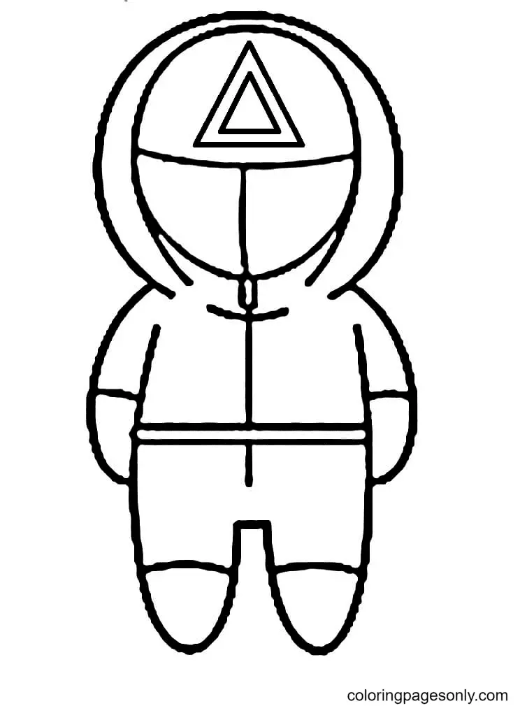 Squid Game Coloring Pages 3
