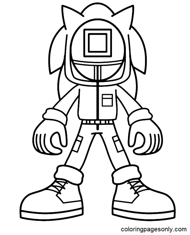Squid Game Coloring Pages 34