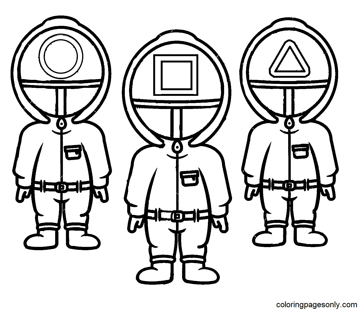 Squid Game Coloring Pages 41