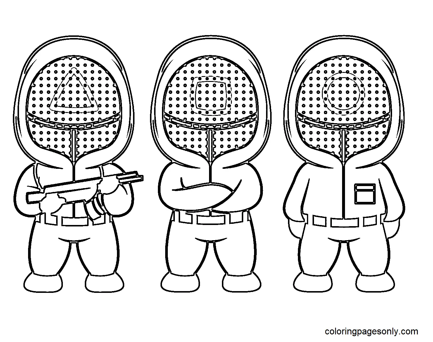 Squid Game Coloring Pages 46