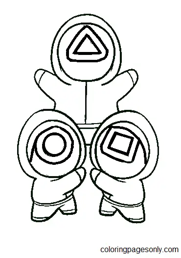 Squid Game Coloring Pages 51