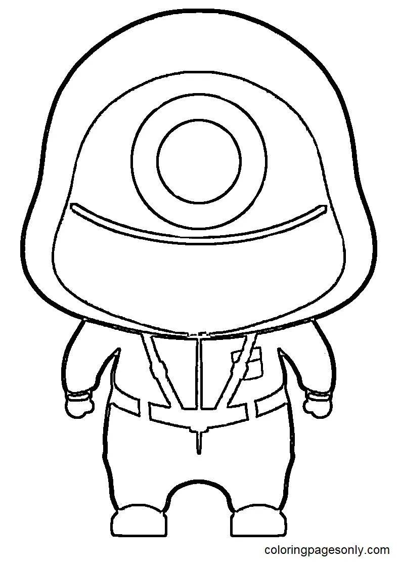 Squid Game Coloring Pages 63