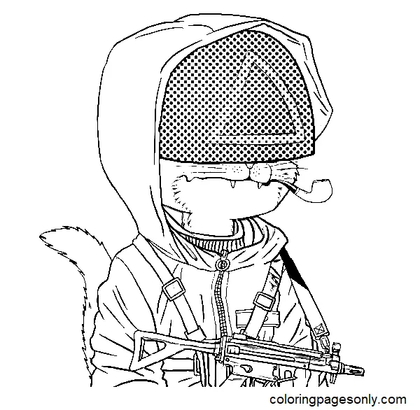 Squid Game Coloring Pages 79