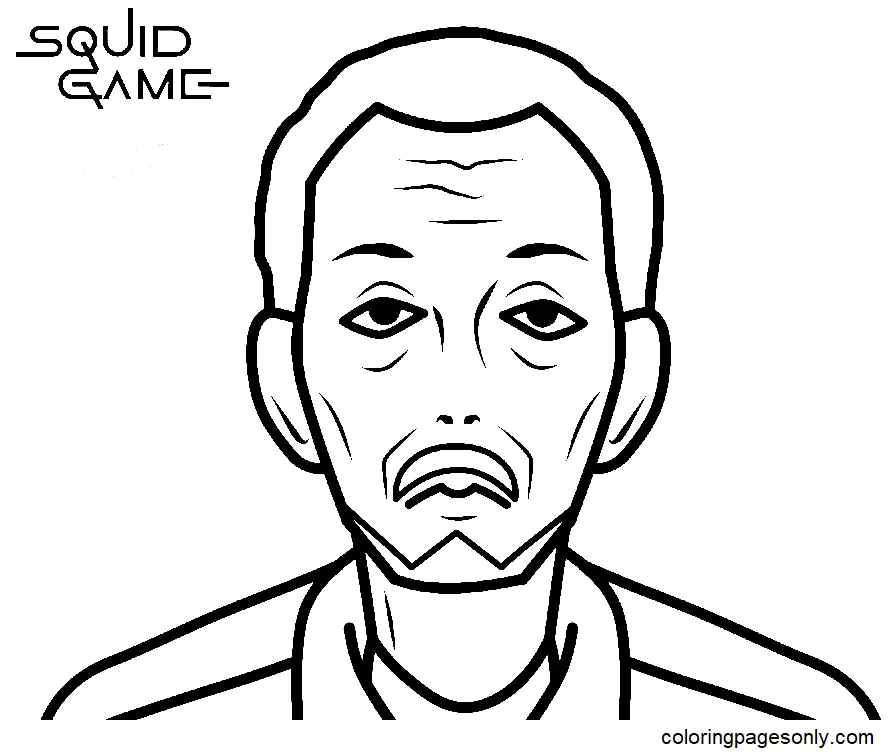 Squid Game Coloring Pages 86