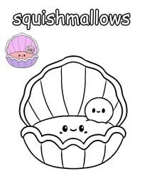 Squishmallow Para Colorear 20