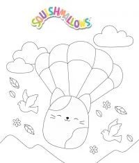 Squishmallow Para Colorear 24