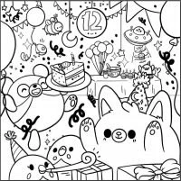 Squishmallow Para Colorear 26