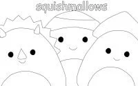 Squishmallow Para Colorear 35
