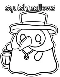 Squishmallow Para Colorear 40