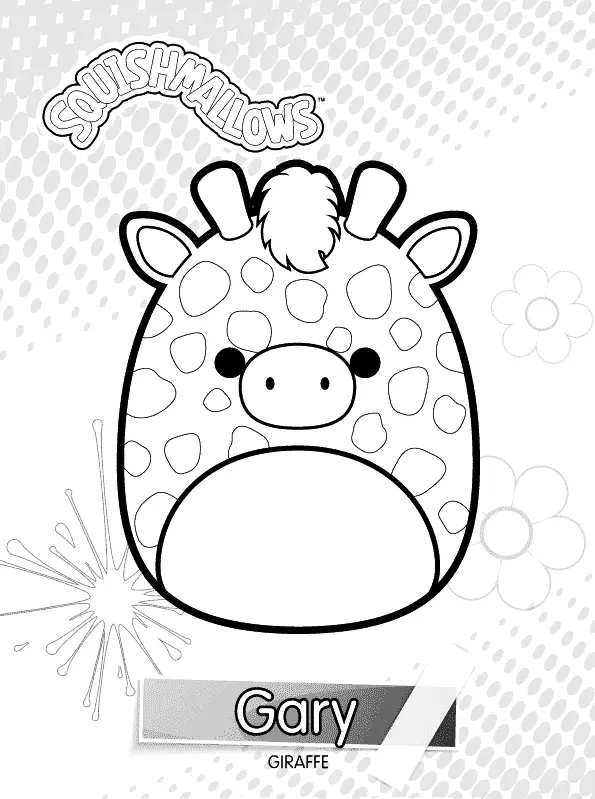 Squishmallow Para Colorear 57