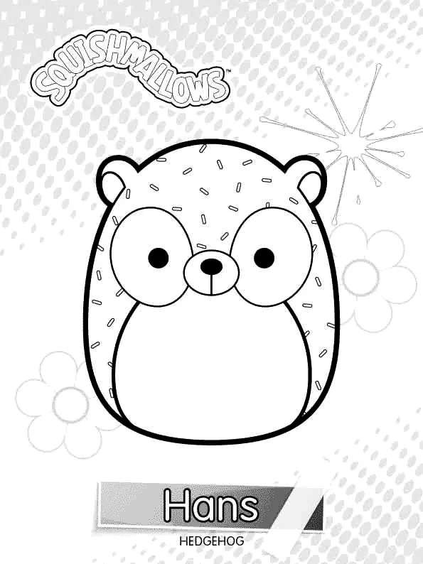 Squishmallow Para Colorear 69