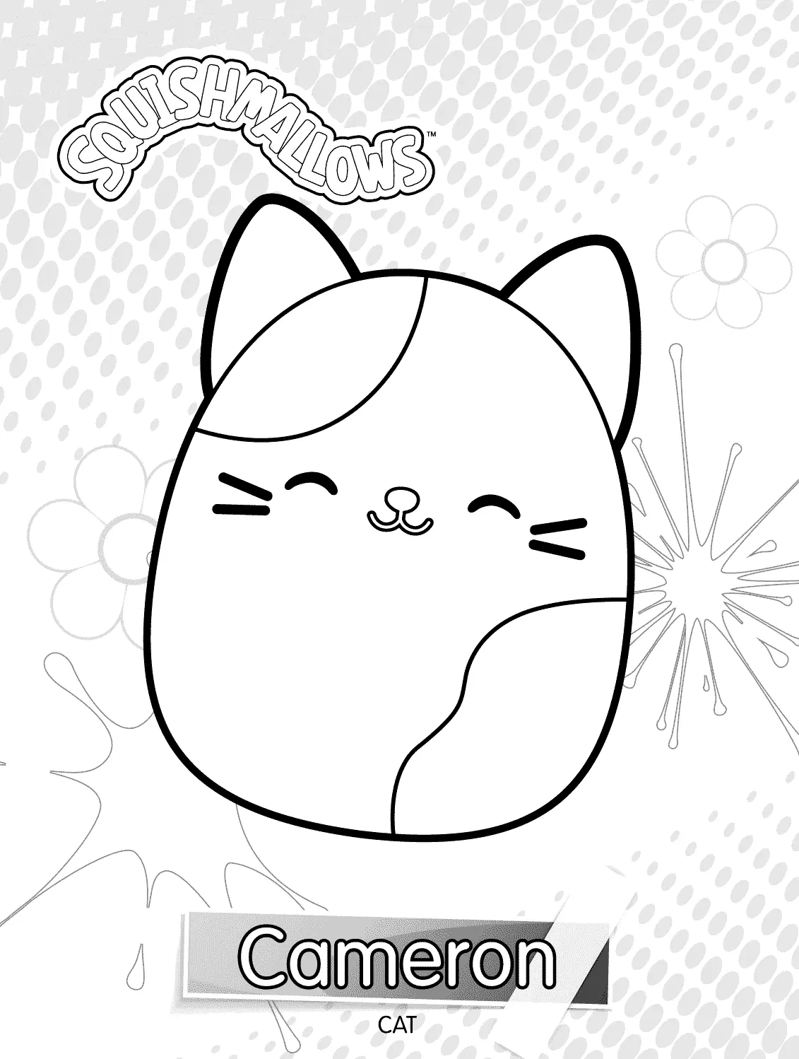 Squishmallow Para Colorear 71