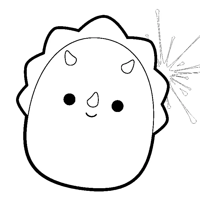 Squishmallow Para Colorear 74
