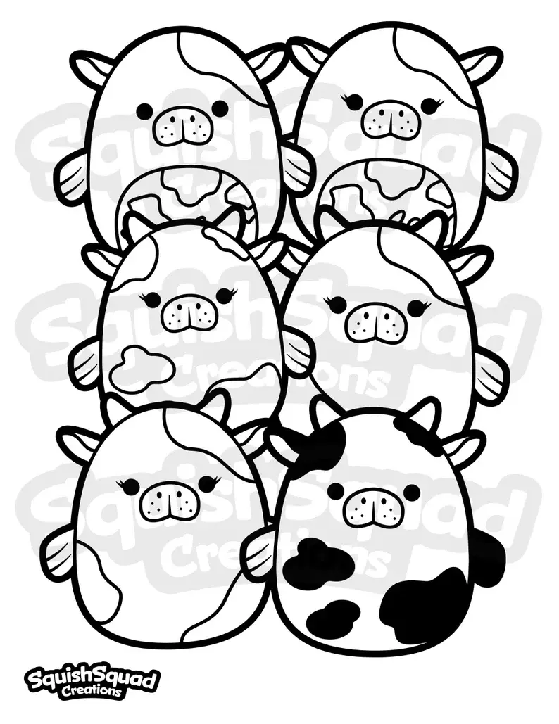 Squishmallow Ausmalbilder 76
