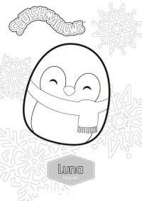 Squishmallow Para Colorear 8