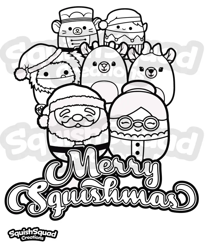Squishmallow Ausmalbilder 82