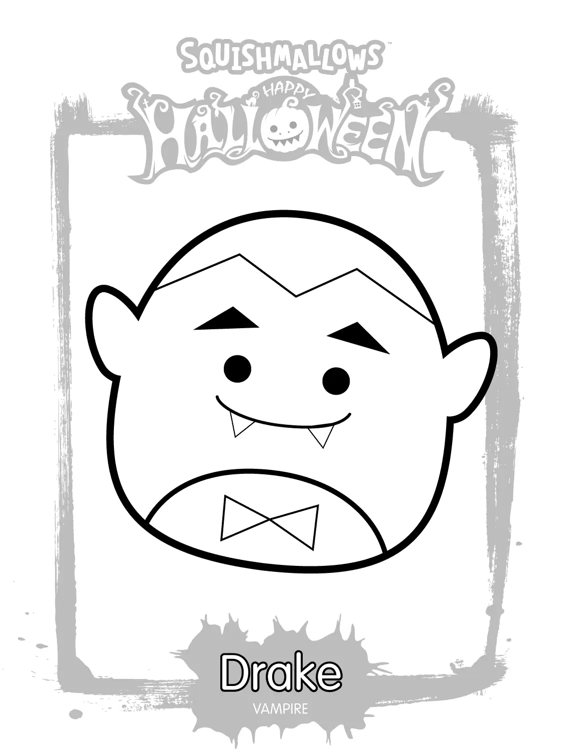Squishmallow Para Colorear 84