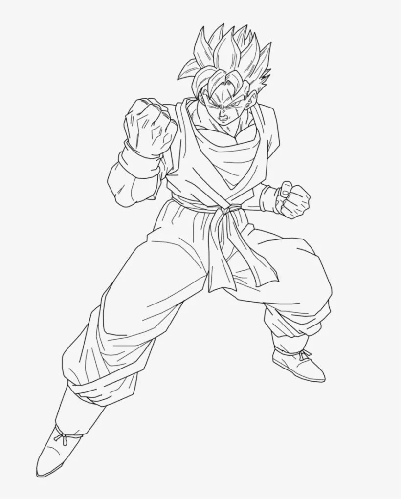 SSJ2 Gohan Ausmalbilder 23