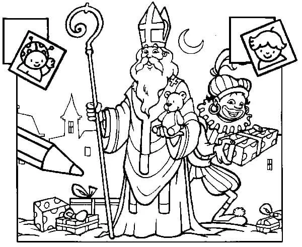 St Nicholas Coloring Pages 50