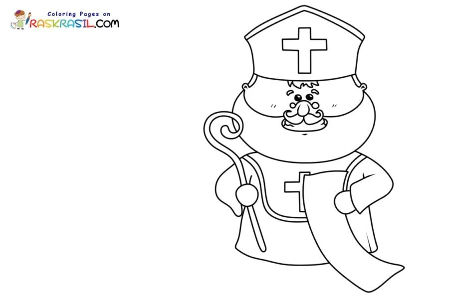 Ausmalbilder von St. Nikolaus 54