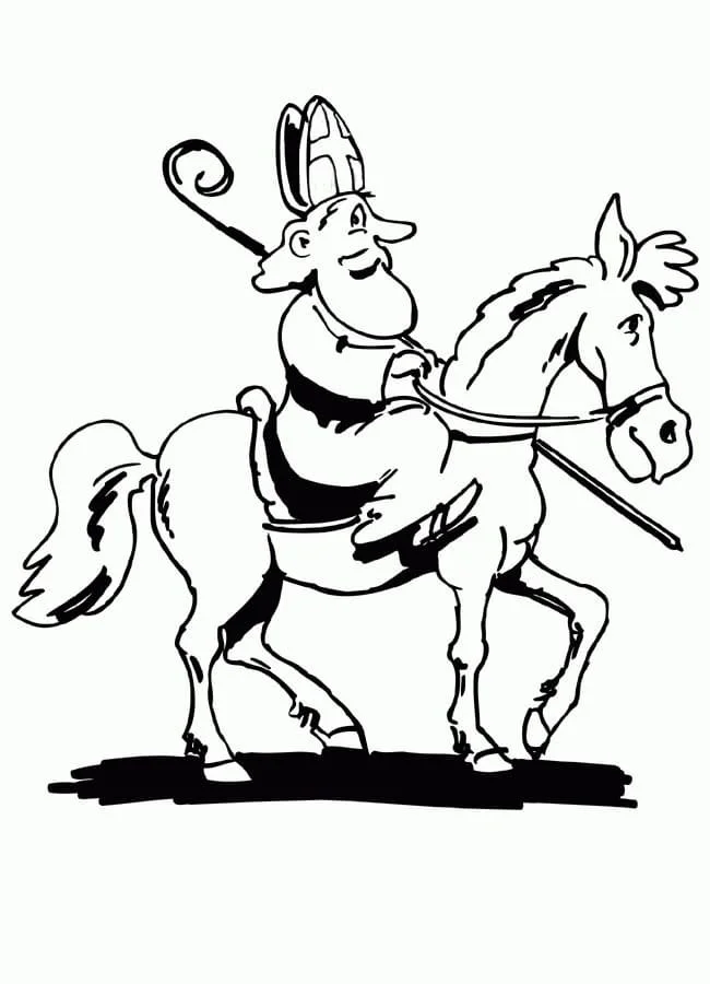 Ausmalbilder von St. Nikolaus 56