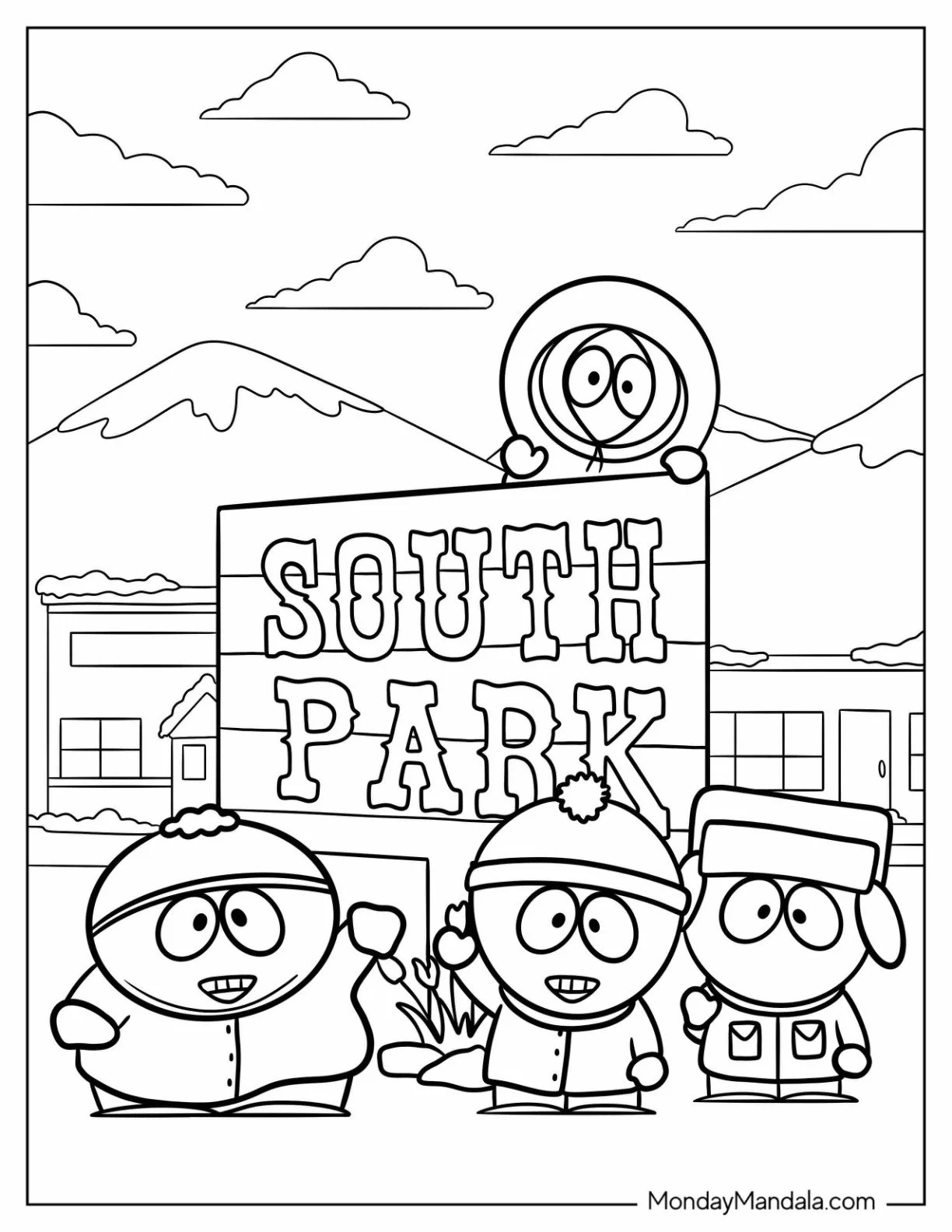 Stan Marsh Coloring Pages 8