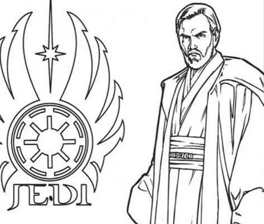 Star Wars Characters Coloring Pages 183