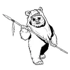 Star Wars Characters Coloring Pages 221