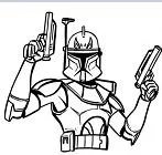 Star Wars Charaktere Ausmalbilder 258