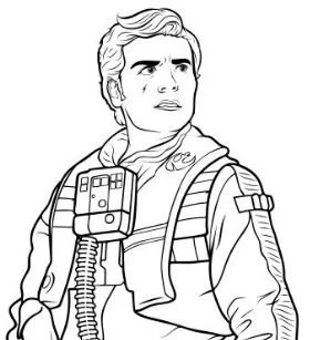 Star Wars Characters Coloring Pages 307