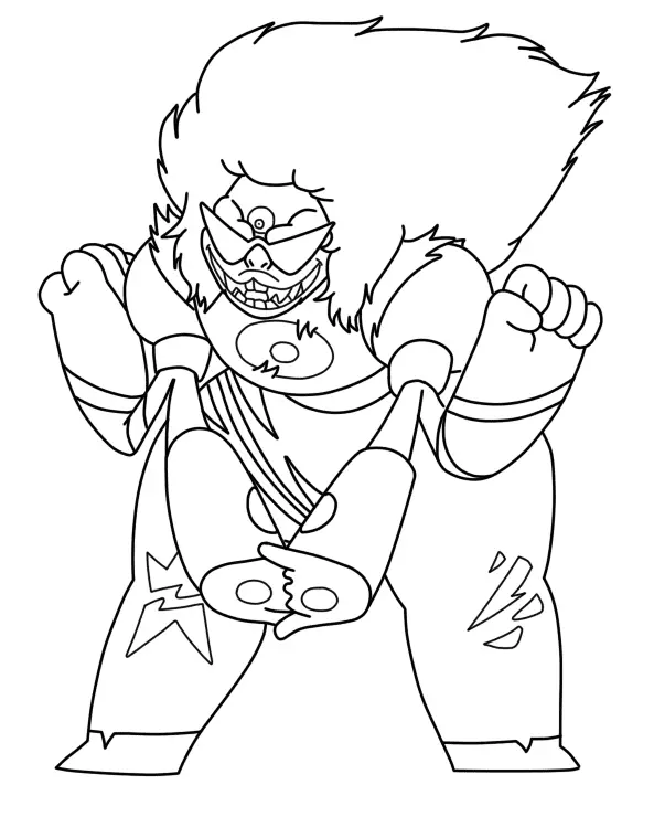 Steven Universe Para Colorear 12