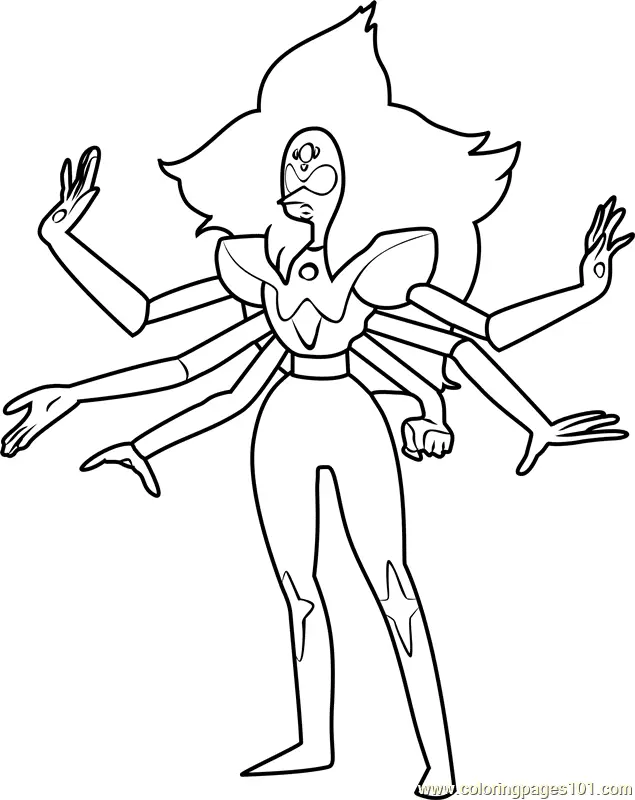 Steven Universe Para Colorear 15