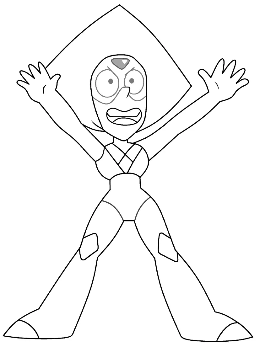 Steven Universe Para Colorear 20