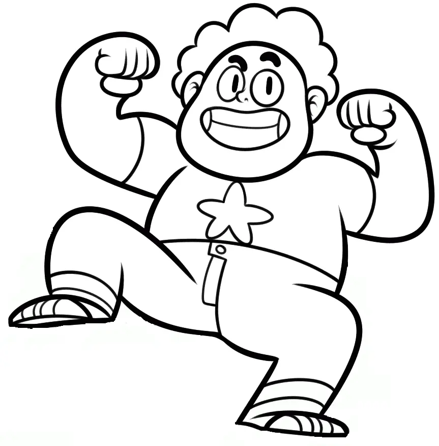 Steven Universe Para Colorear 37