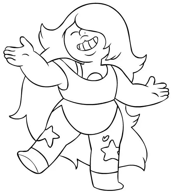 Steven Universe Para Colorear 43