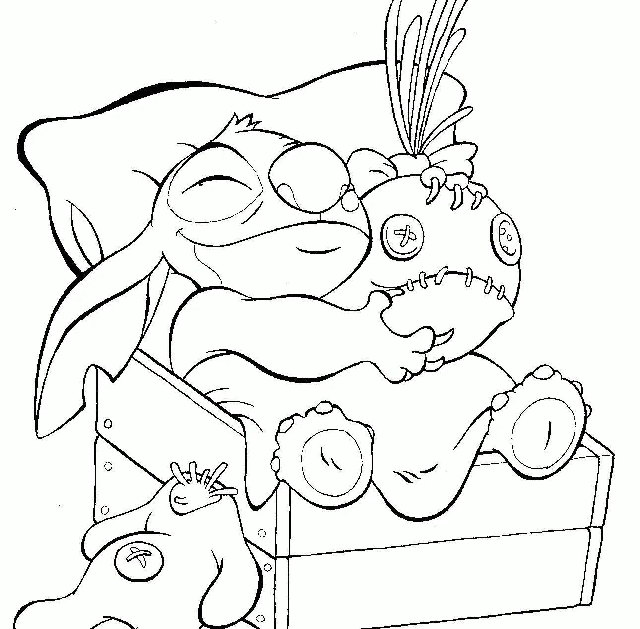 Stitch Coloring Pages 15