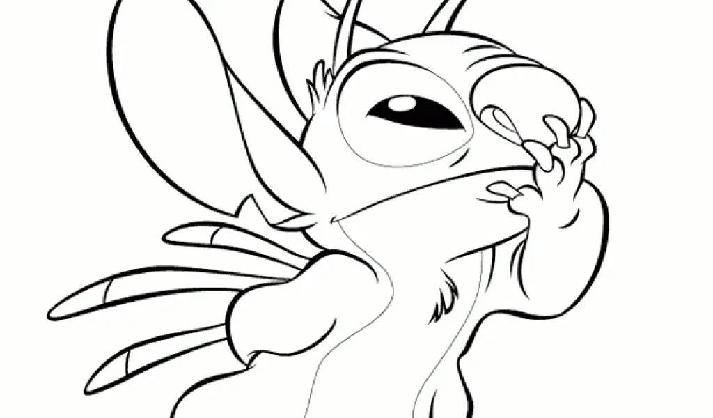 Stitch Coloring Pages 25