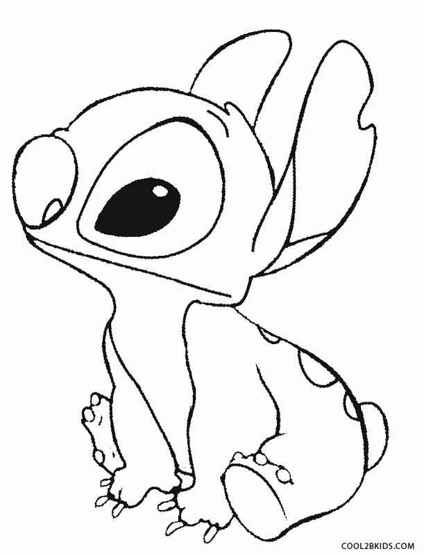 Stitch Coloring Pages 3