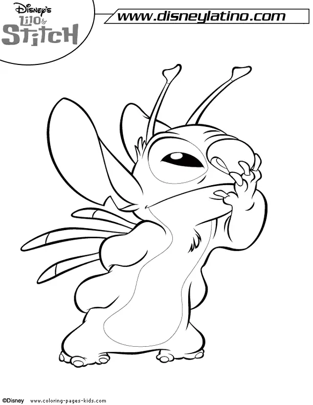 Stitch Para Colorear 31