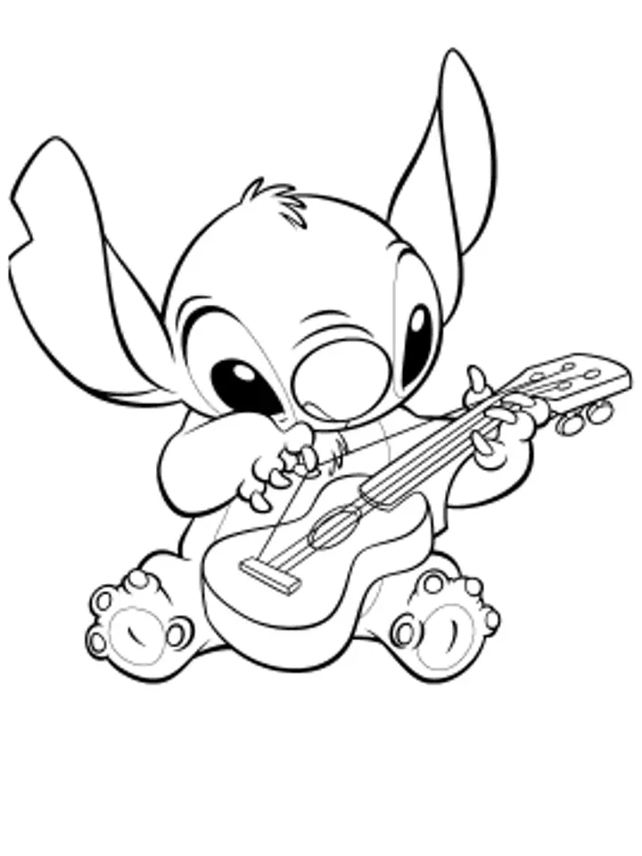 Stitch Coloring Pages 5