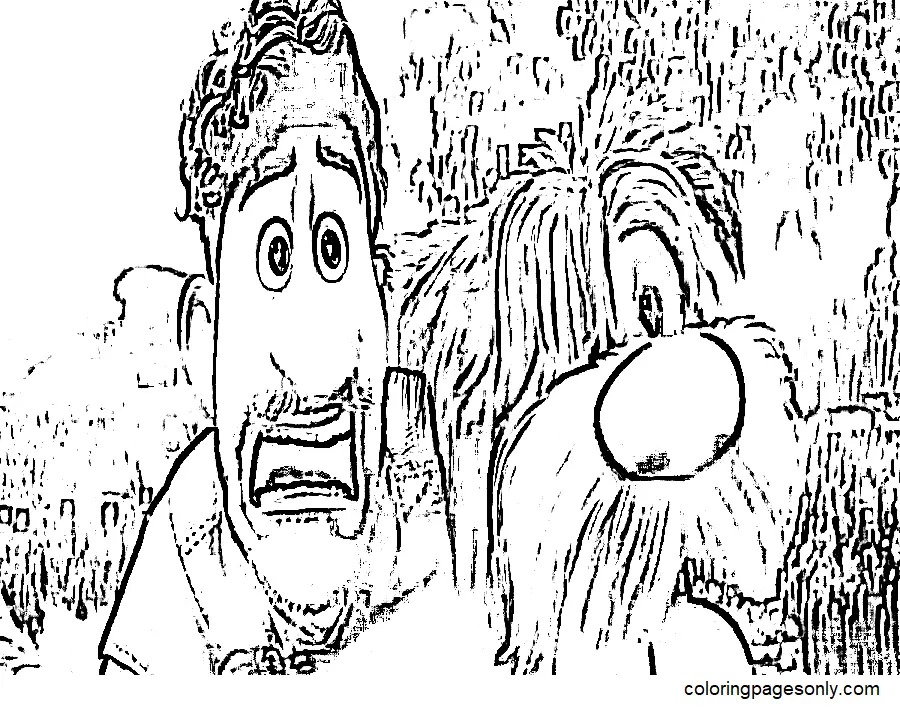 Strange World Coloring Pages