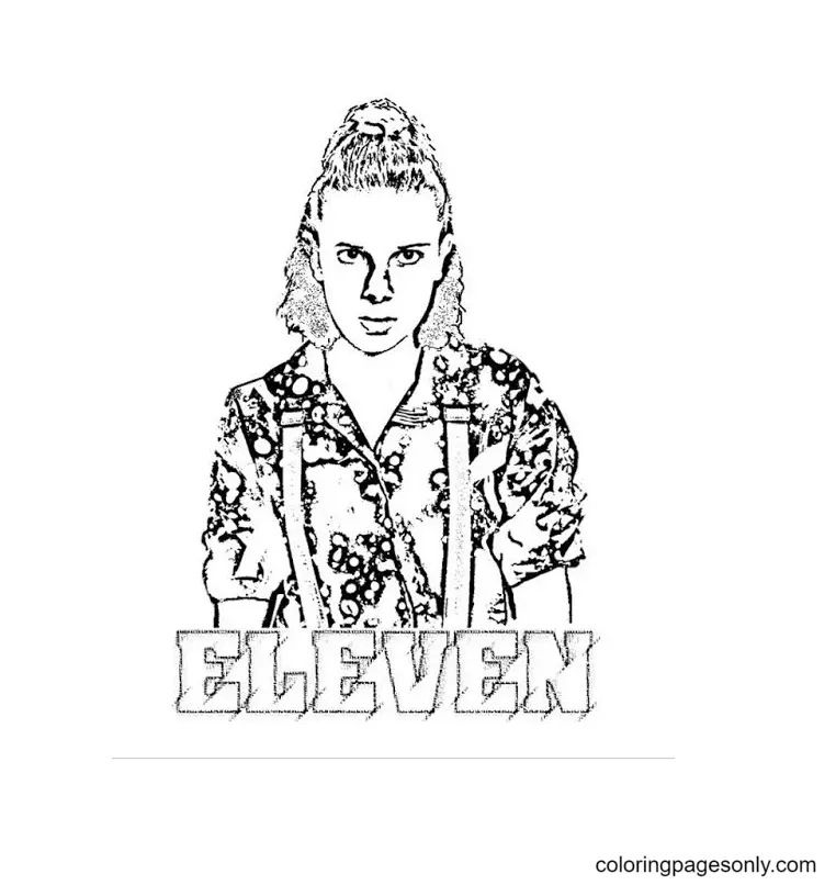 Stranger Things Ausmalbilder 8
