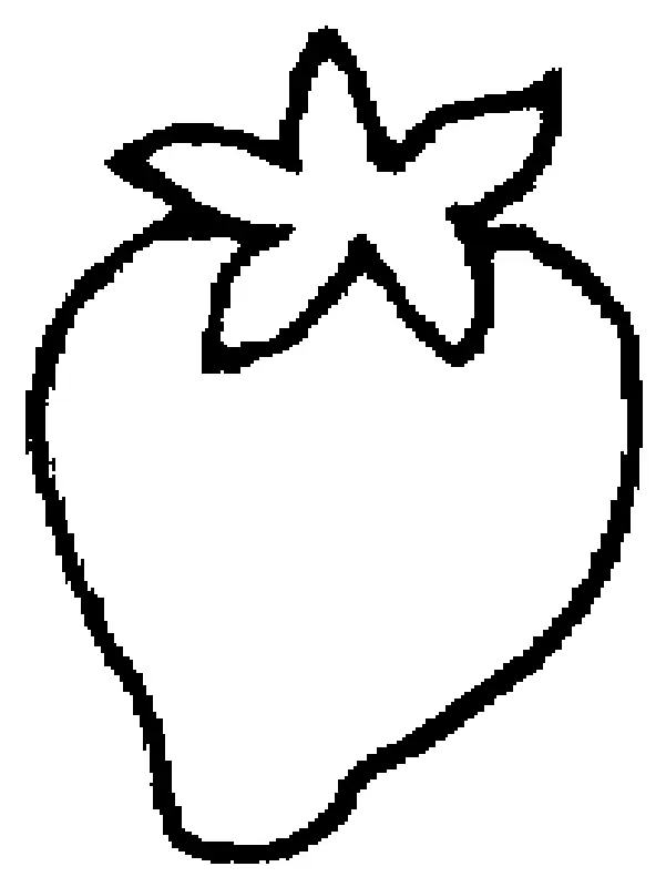 Desenhos de Morango Para Colorir 5