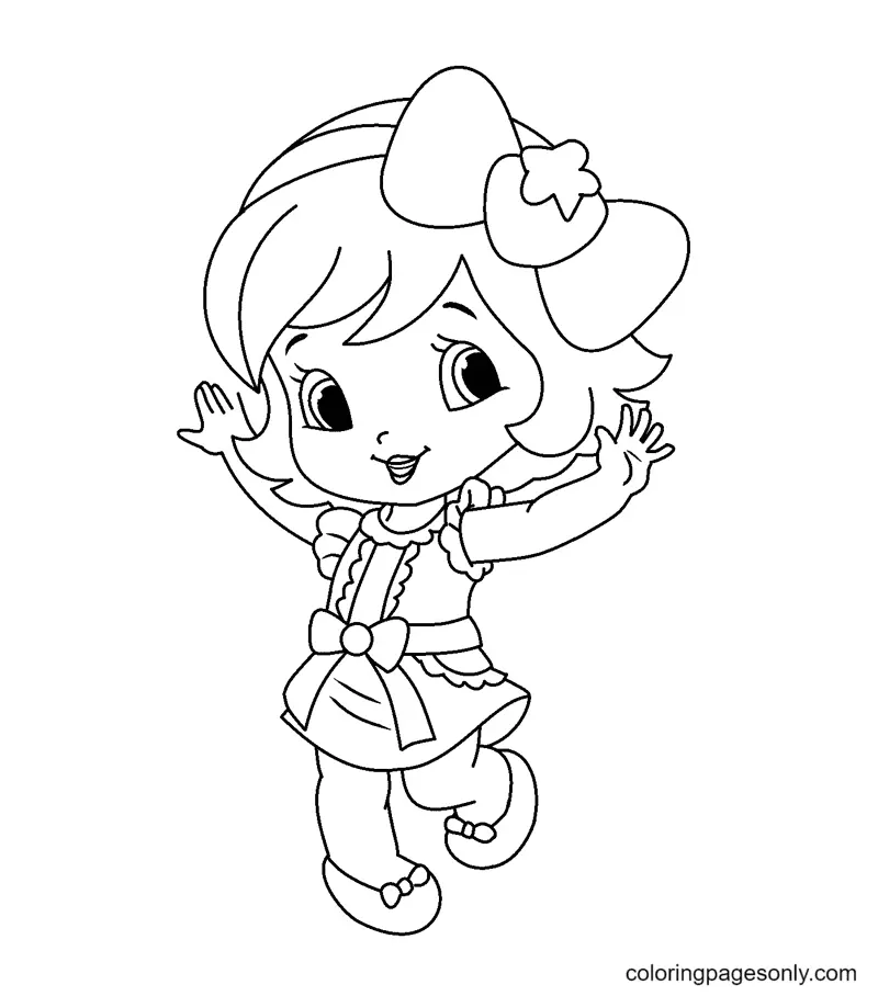 Strawberry Shortcake Coloring Pages 3