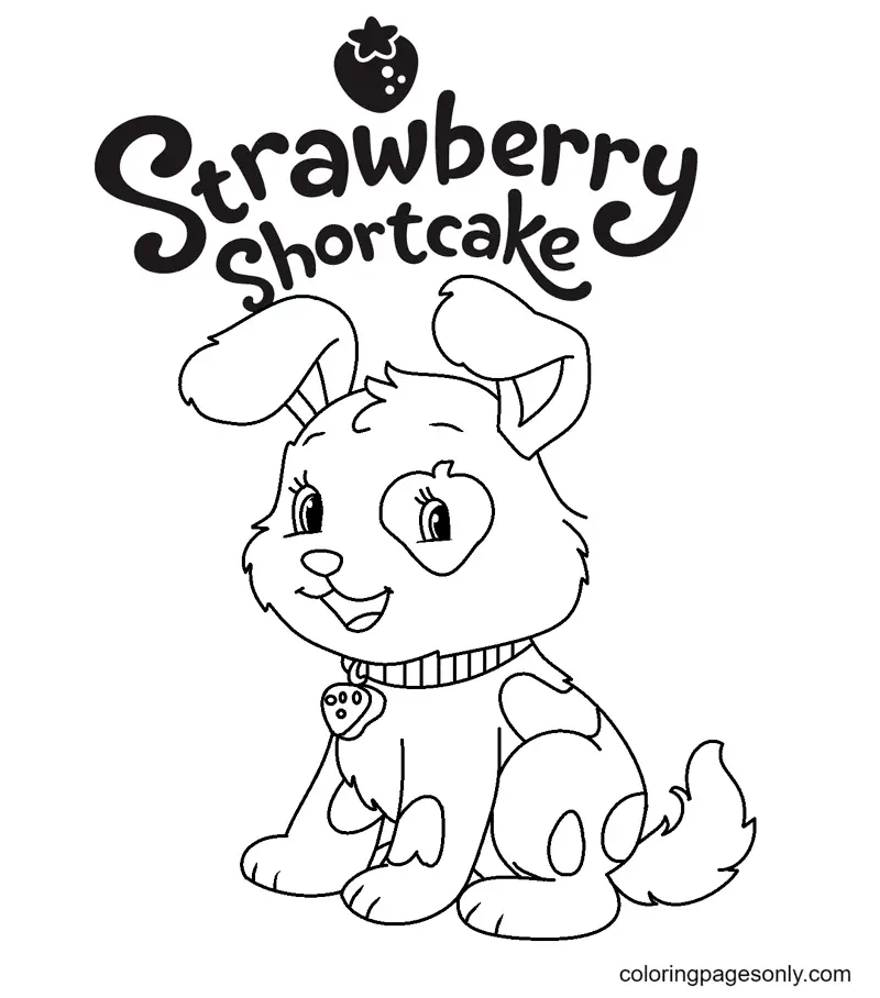 Strawberry Shortcake Coloring Pages 37