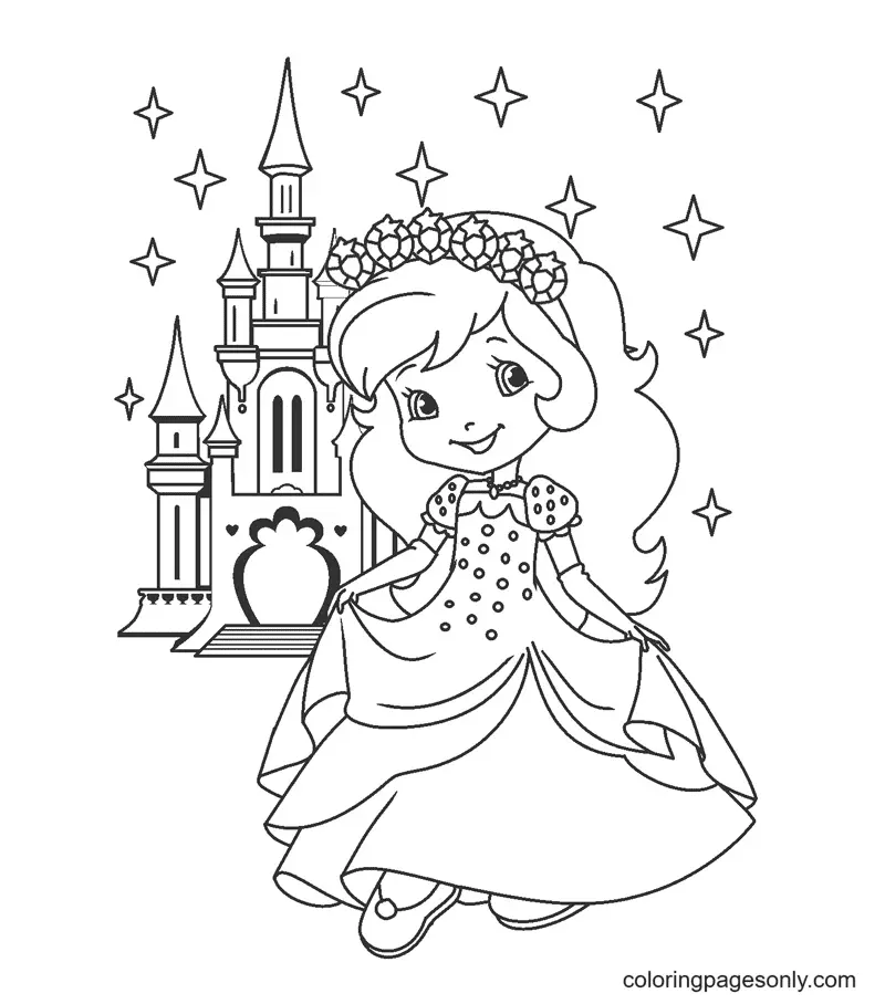 Strawberry Shortcake Coloring Pages 5