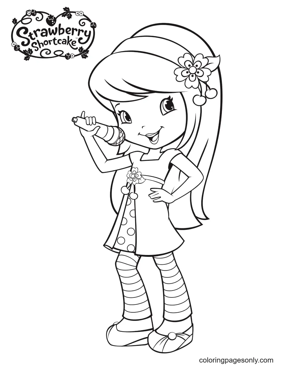 Strawberry Shortcake Coloring Pages 50