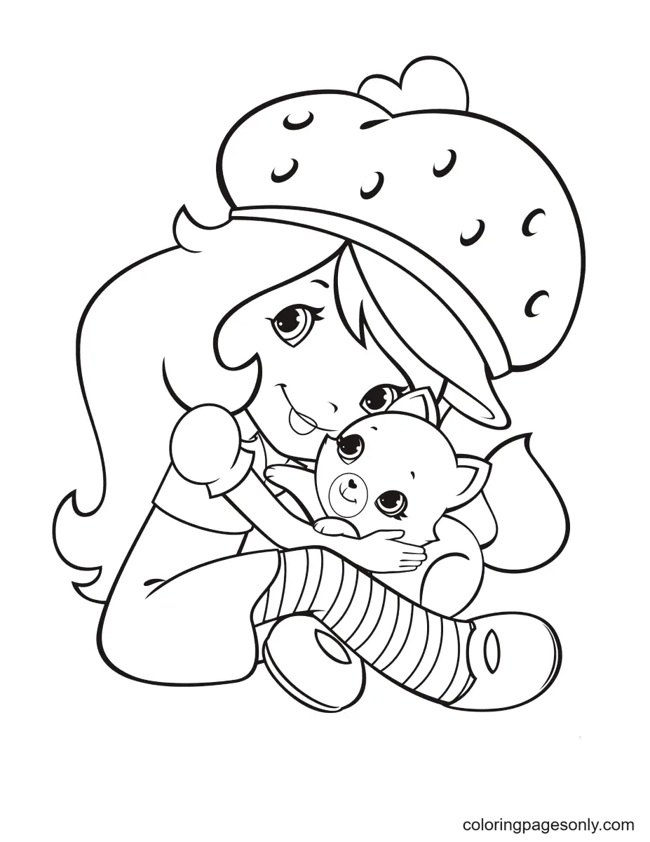 Desenhos de Moranguinho Para Colorir 58