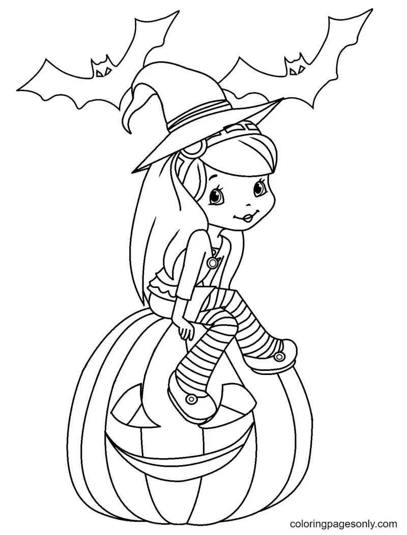 Strawberry Shortcake Coloring Pages 8